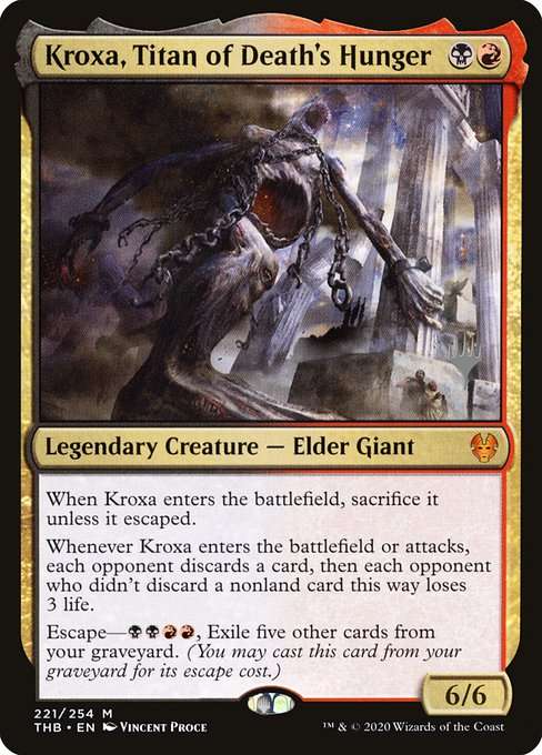 Kroxa, Titan of Death's Hunger [Foil]