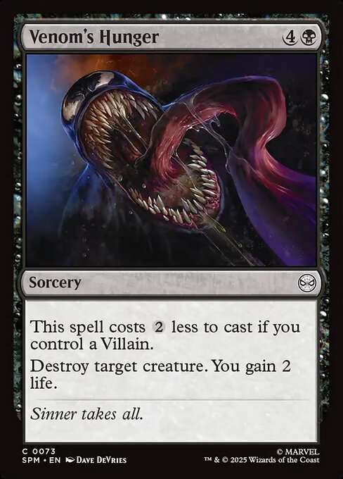 Venom's Hunger