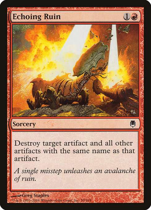 Echoing Ruin [Foil]