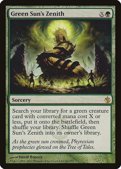Green Sun's Zenith [Foil]