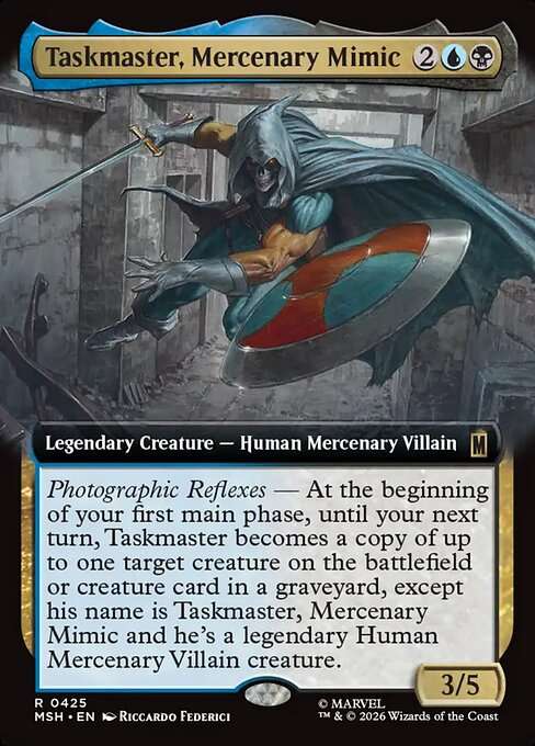 Taskmaster, Mercenary Mimic [Foil]