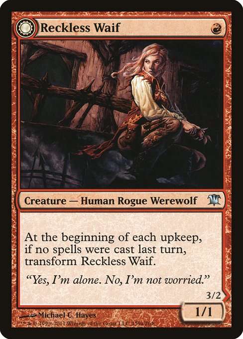 Reckless Waif // Merciless Predator [Foil]