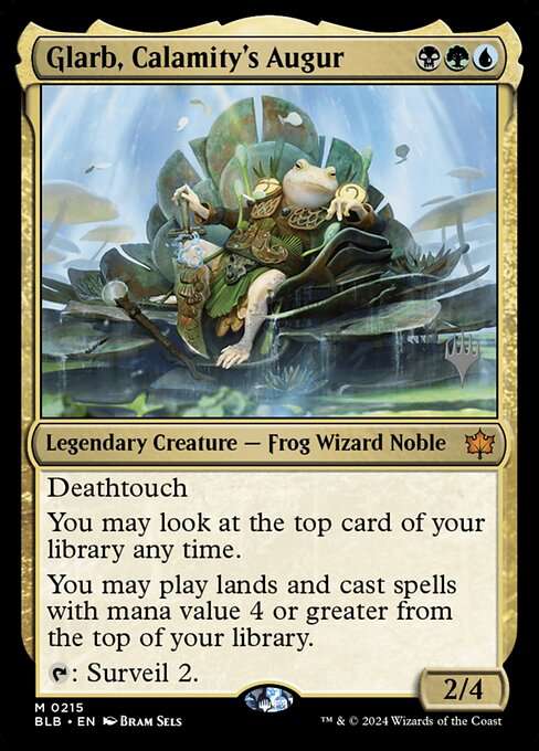 Glarb, Calamity's Augur [Foil]