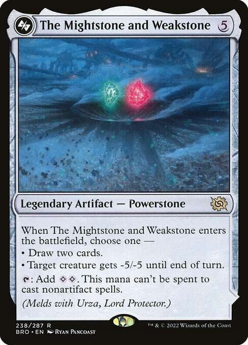 The Mightstone and Weakstone [Foil]
