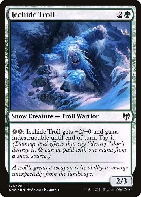 Icehide Troll [Foil]