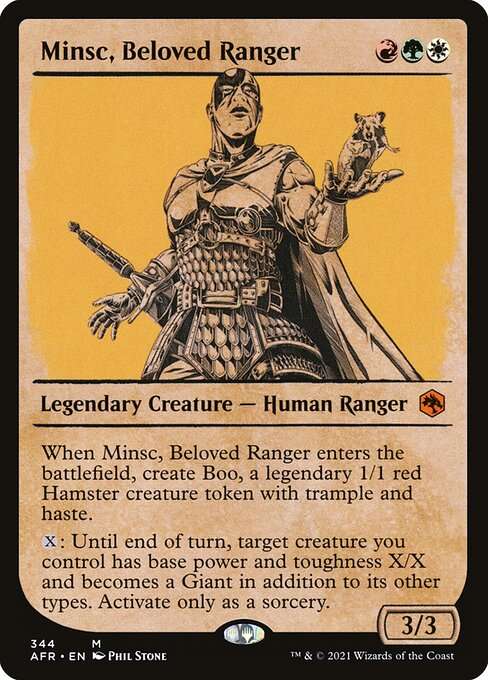 Minsc, Beloved Ranger [Foil]