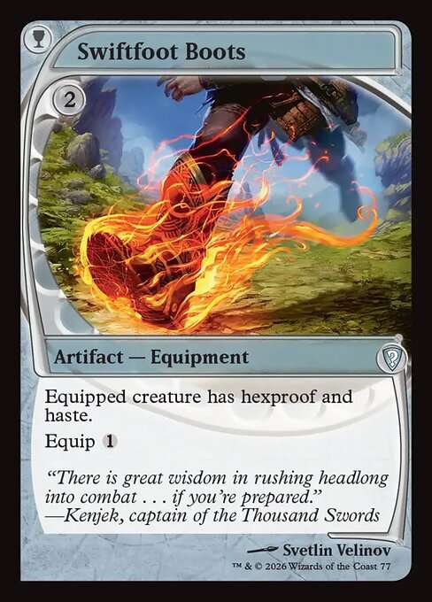 Swiftfoot Boots [Foil]
