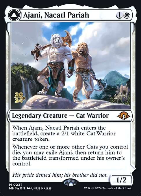 Ajani, Nacatl Pariah // Ajani, Nacatl Avenger [Foil]