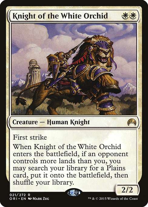 Knight of the White Orchid [Foil]