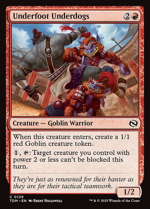 Underfoot Underdogs [Foil]