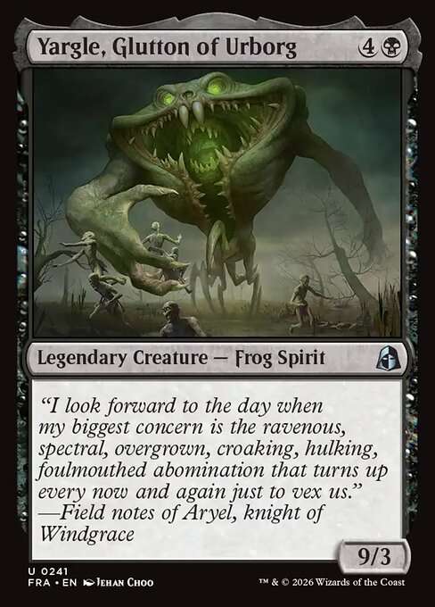 Yargle, Glutton of Urborg [Foil]