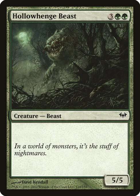 Hollowhenge Beast [Foil]