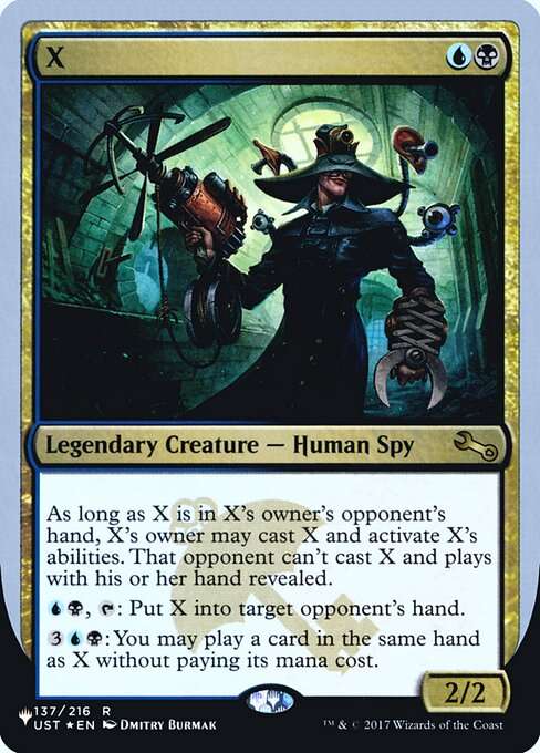 X [Foil]