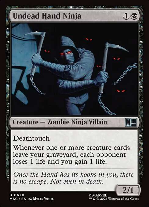 Undead Hand Ninja [Foil]