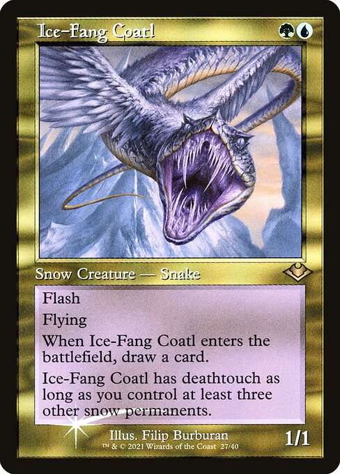 Ice-Fang Coatl [Foil]