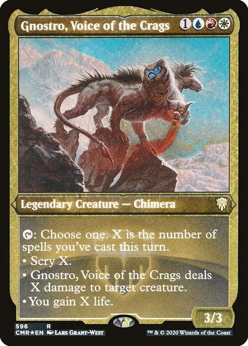 Gnostro, Voice of the Crags [Etched]