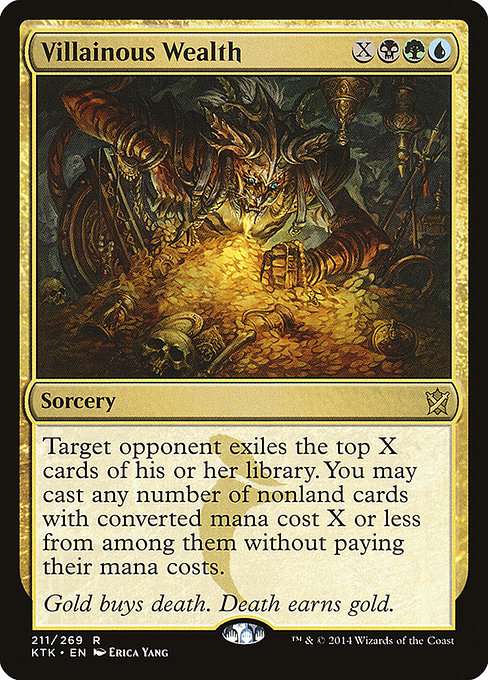 Villainous Wealth [Foil]