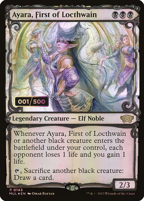 Ayara, First of Locthwain [Foil]