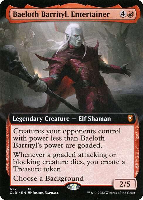 Baeloth Barrityl, Entertainer [Foil]