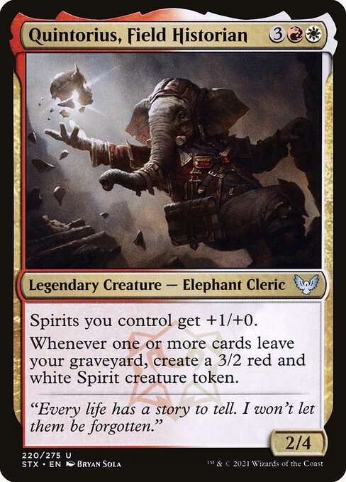 Quintorius, Field Historian [Foil]