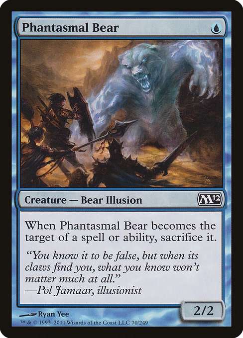 Phantasmal Bear [Foil]