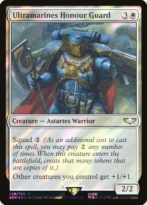Ultramarines Honour Guard [Foil]
