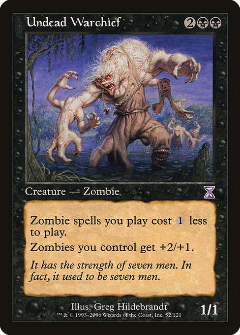 Undead Warchief [Foil]