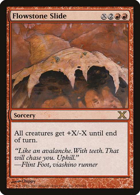 Flowstone Slide [Foil]