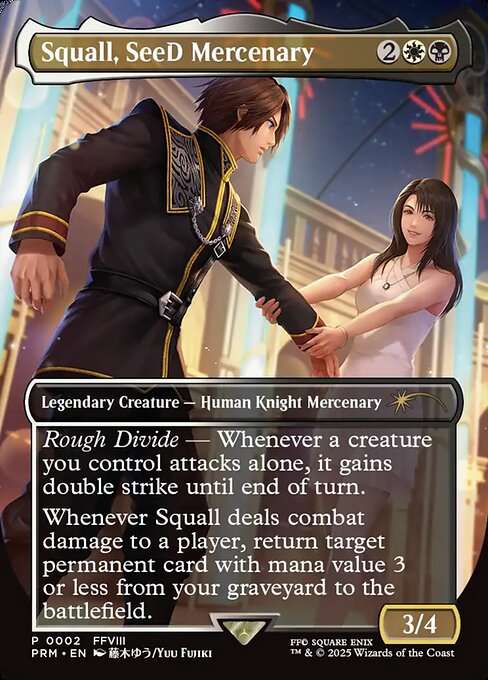 Squall, SeeD Mercenary [Foil]