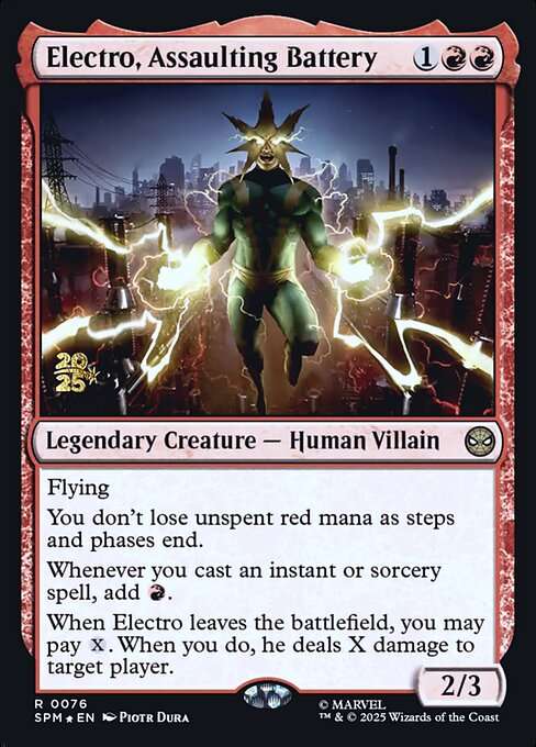Electro, Assaulting Battery [Foil]