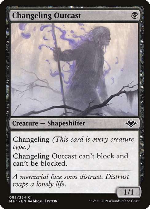 Changeling Outcast [Foil]
