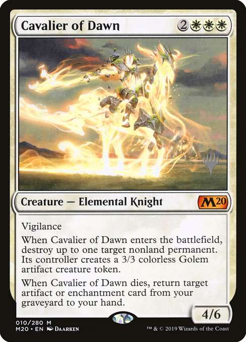 Cavalier of Dawn [Foil]