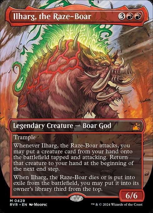 Ilharg, the Raze-Boar [Foil]
