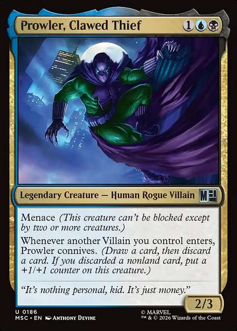 Prowler, Clawed Thief [Foil]