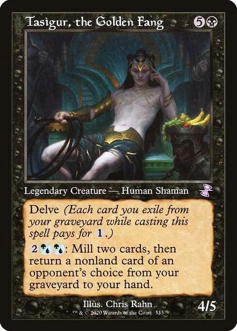 Tasigur, the Golden Fang [Foil]