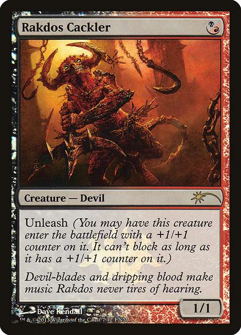 Rakdos Cackler [Foil]
