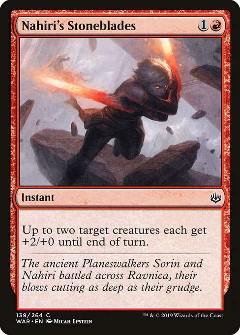 Nahiri's Stoneblades [Foil]