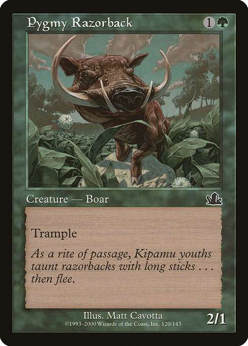 Pygmy Razorback [Foil]
