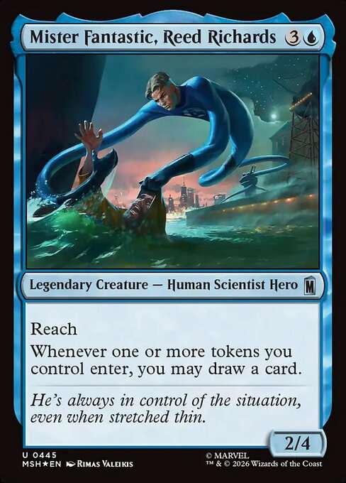 Mister Fantastic, Reed Richards [Foil]