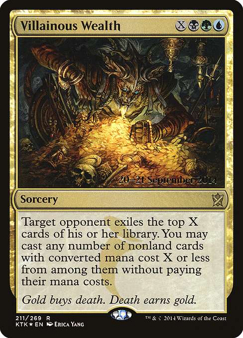 Villainous Wealth [Foil]