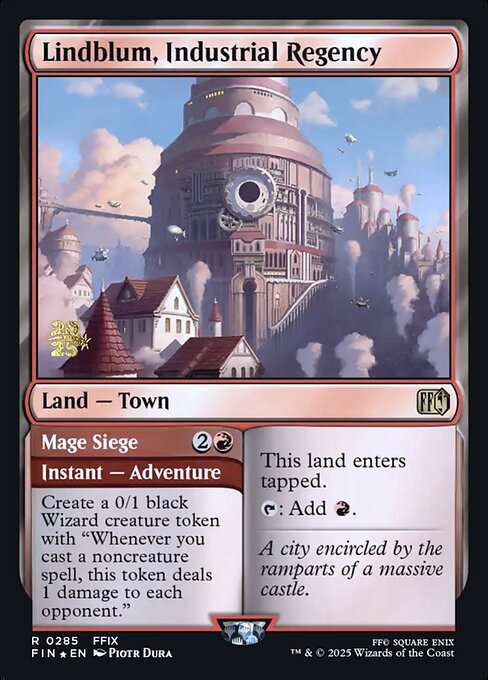 Lindblum, Industrial Regency // Mage Siege [Foil]
