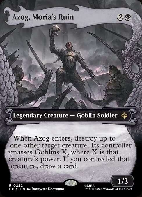 Azog, Moria's Ruin
