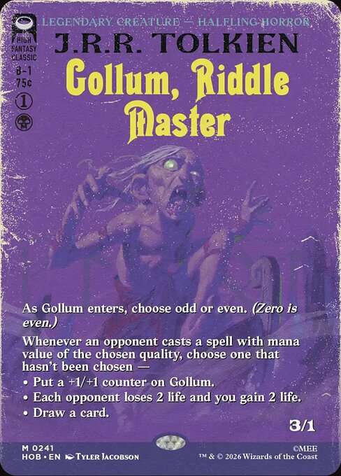 Gollum, Riddle Master [Foil]