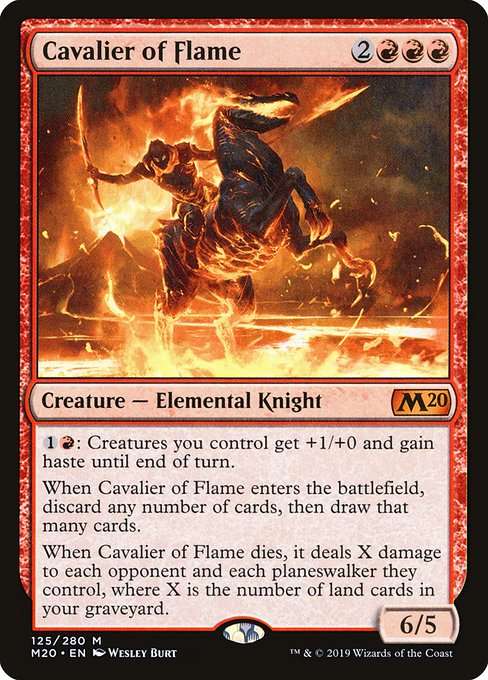 Cavalier of Flame [Foil]