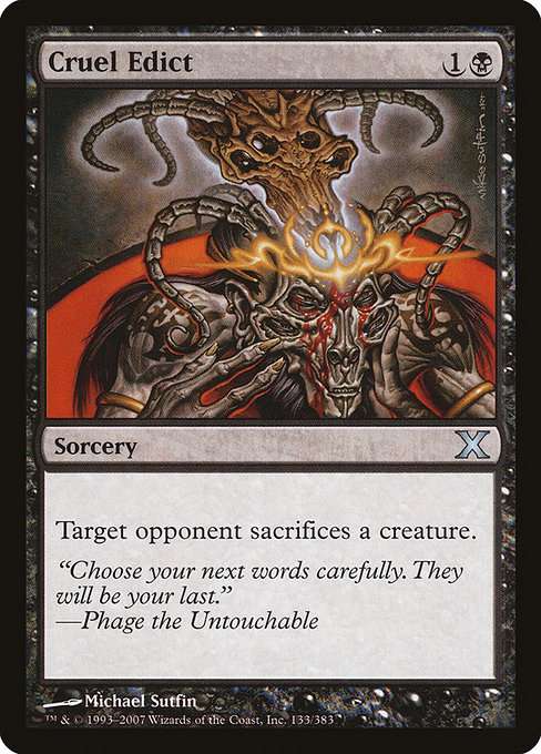 Cruel Edict [Foil]