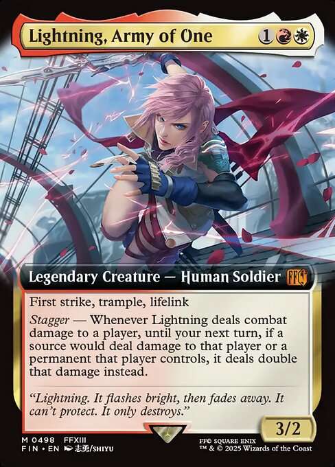 Lightning, Army of One [Foil]
