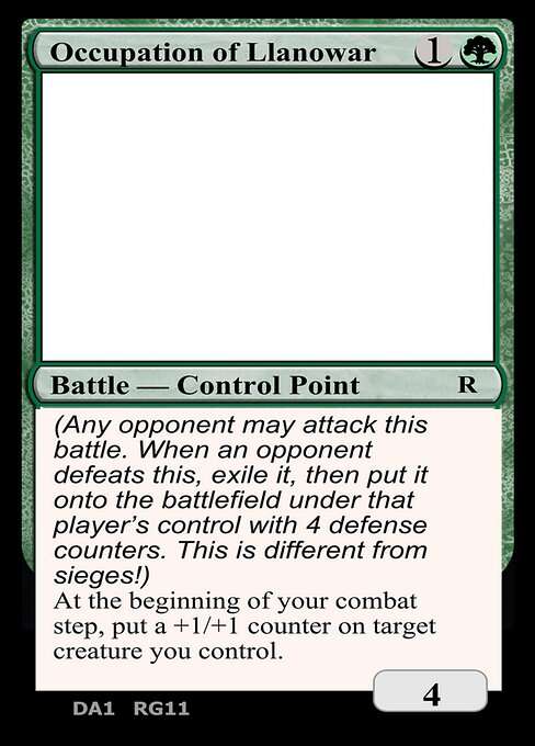 Occupation of Llanowar