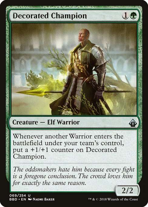 Decorated Champion [Foil]