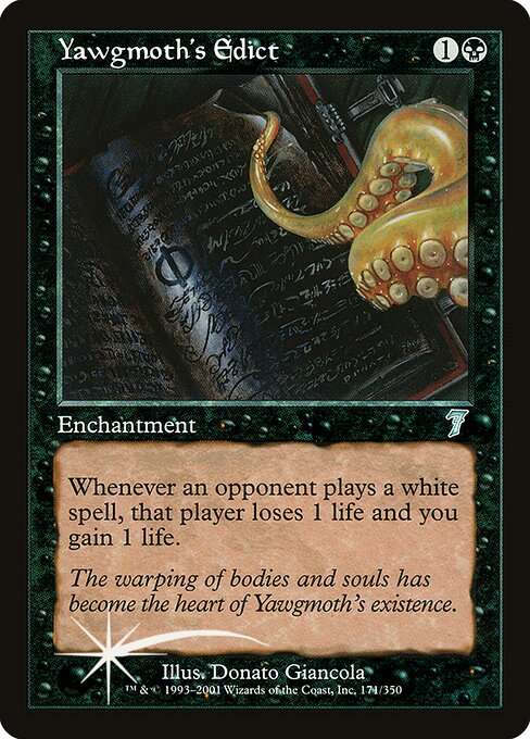 Yawgmoth's Edict [Foil]