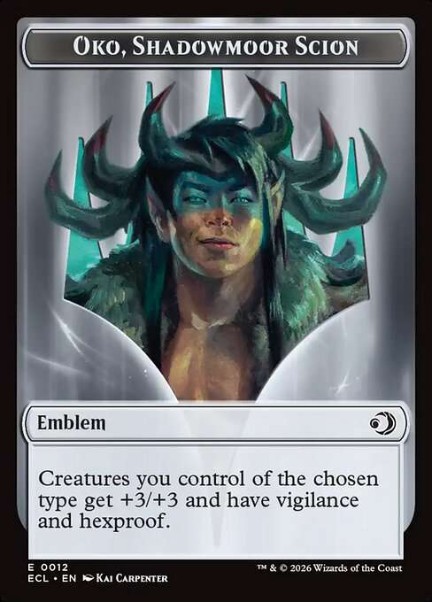Oko, Shadowmoor Scion Emblem